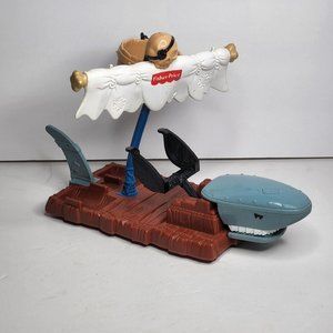Vintage 1994 Fisher Price 7044 Shark Raft